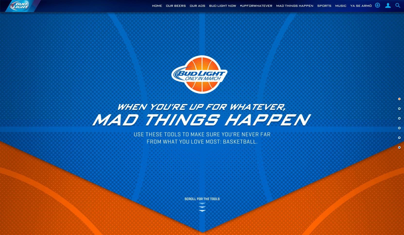 Bud Light Mad Things Happen March Hoops — image 1