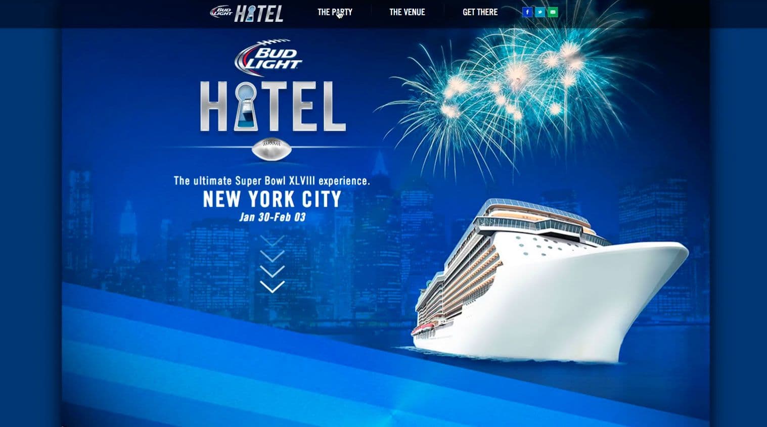 Bud Light Hotel (Superbowl 2014) — image 1